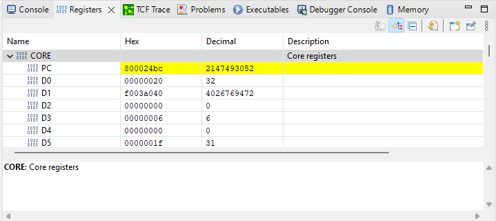 registers